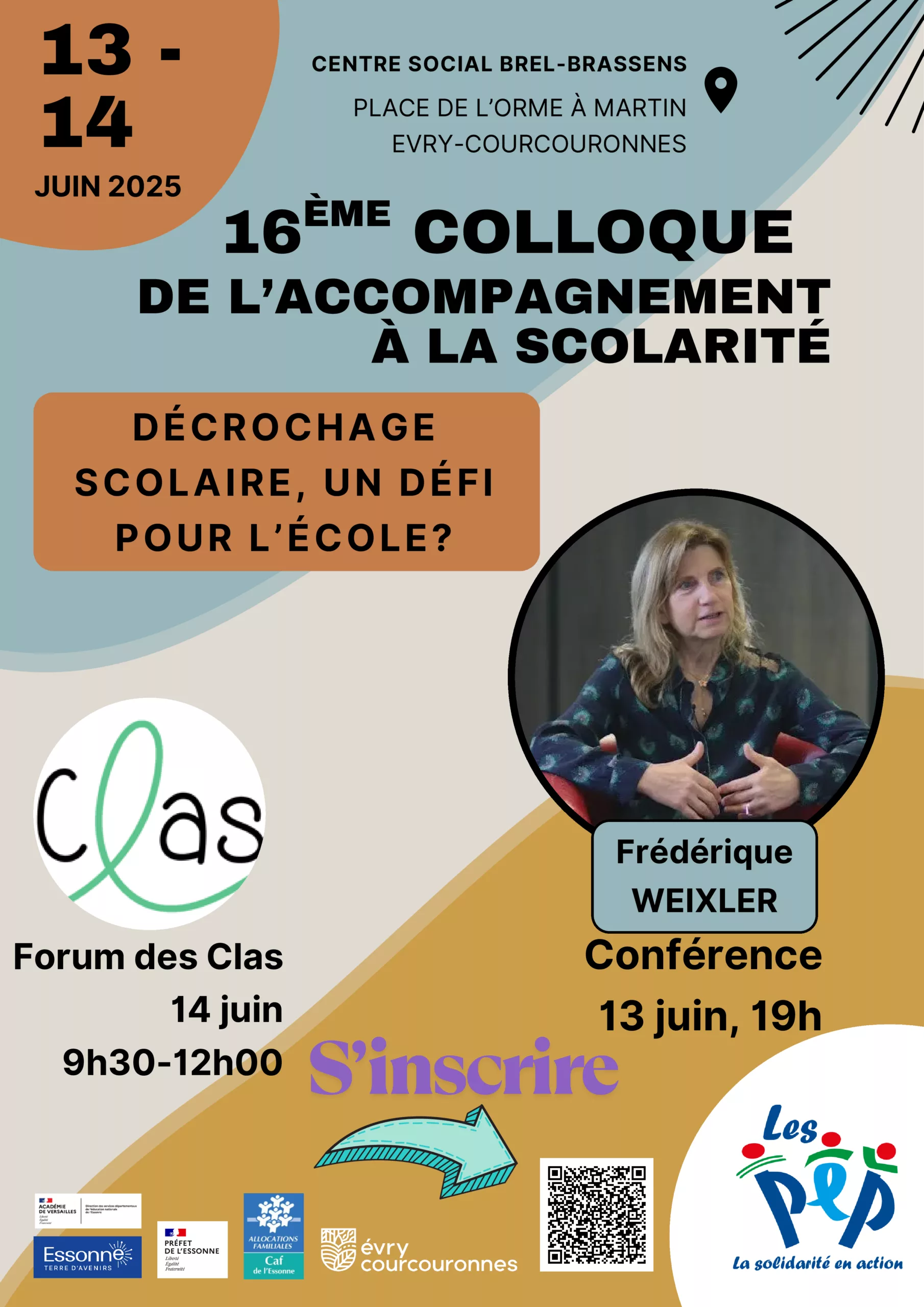 Conférence colloque 2025 – CLAS 91 – ADPEP 91 Conférence colloque 2025 - CLAS 91 - ADPEP 91