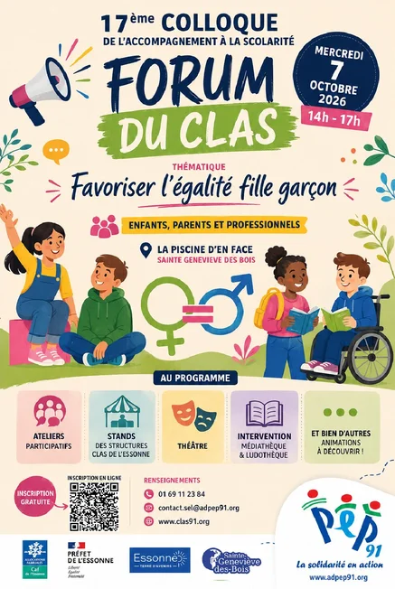 Affiche forum colloque 2026 - CLAS91